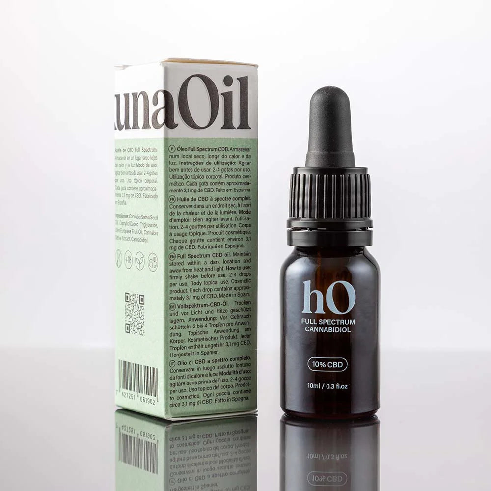 Óleo CBD premium óleo hakuna 10% espectro completo com base MCT