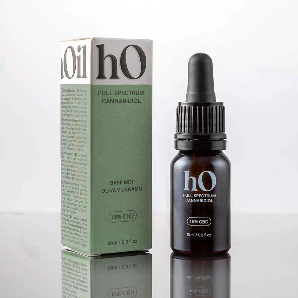 Aceite CBD Premium hakunaOil al 15% Full Spectrum con base MCT