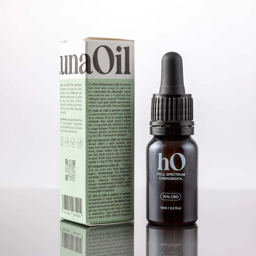 Aceite CBD Premium hakunaOil al 5% Full Spectrum con base MCT