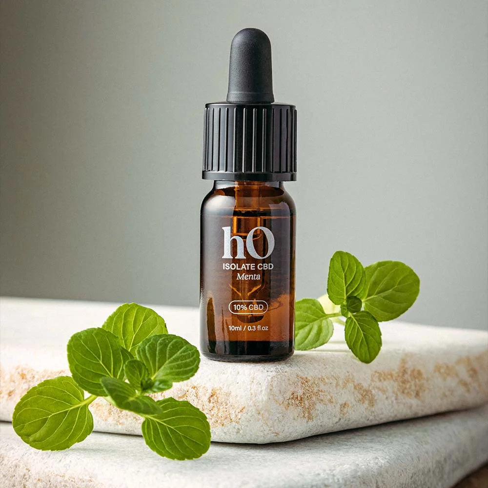 Aceite CBD Premium hakunaOil al 10% Aislado Aroma a Menta con base MCT