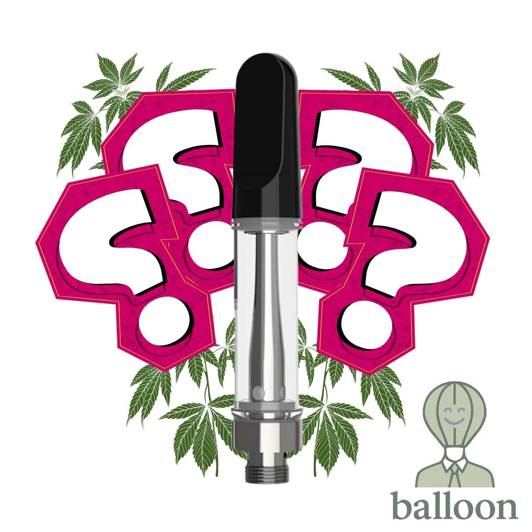 Pack 3 Disposable Cartridges of 1ml - Balloon