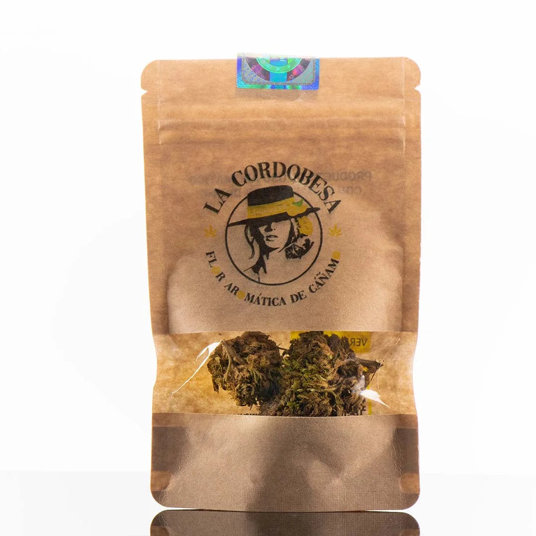 Cogollo de Flor Aromática de CBD al 4,23% · La Cordobesa Limonera