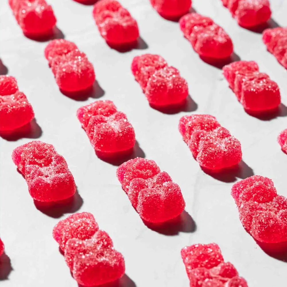 Gominolas de Cáñamo sabor Fresa | La Cordobesa | Cáñamo Cultivo Ecológico y 99% Vegano