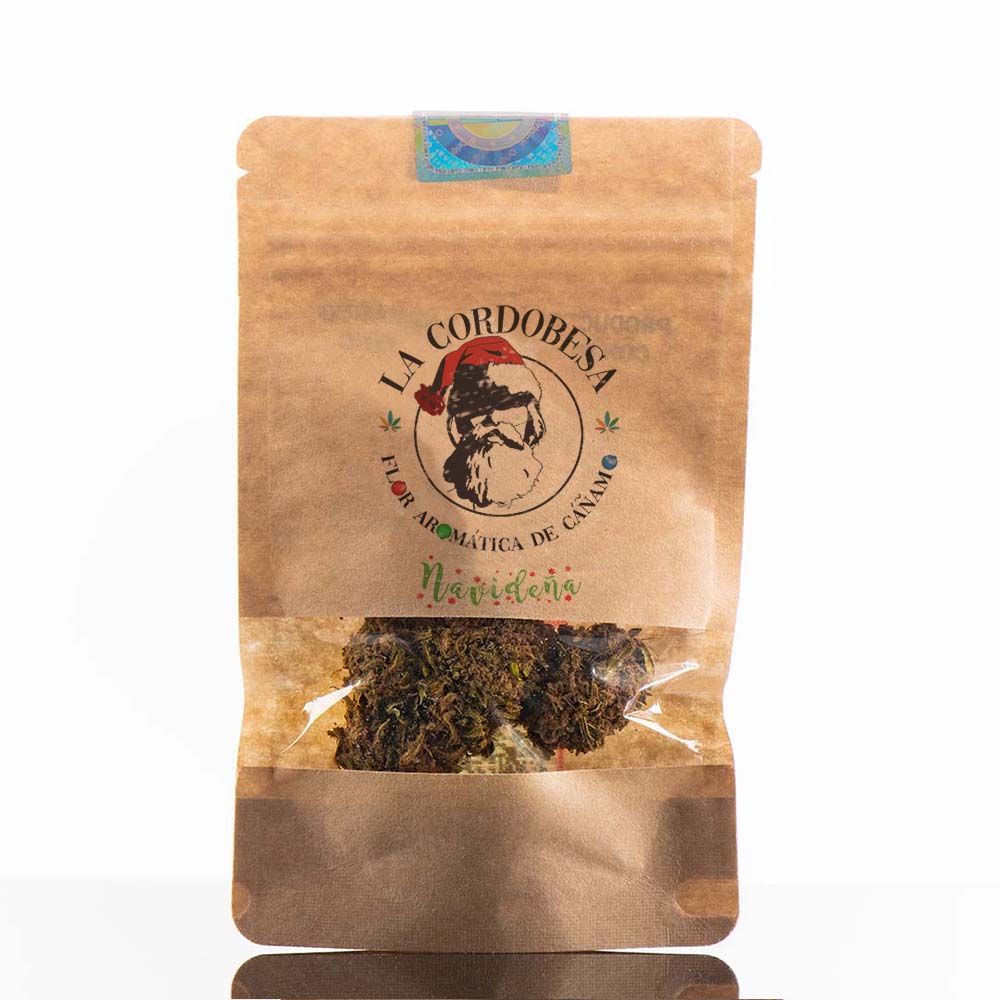 Cogollo de Flor Aromática de CBD al 7% · La Cordobesa Navideña