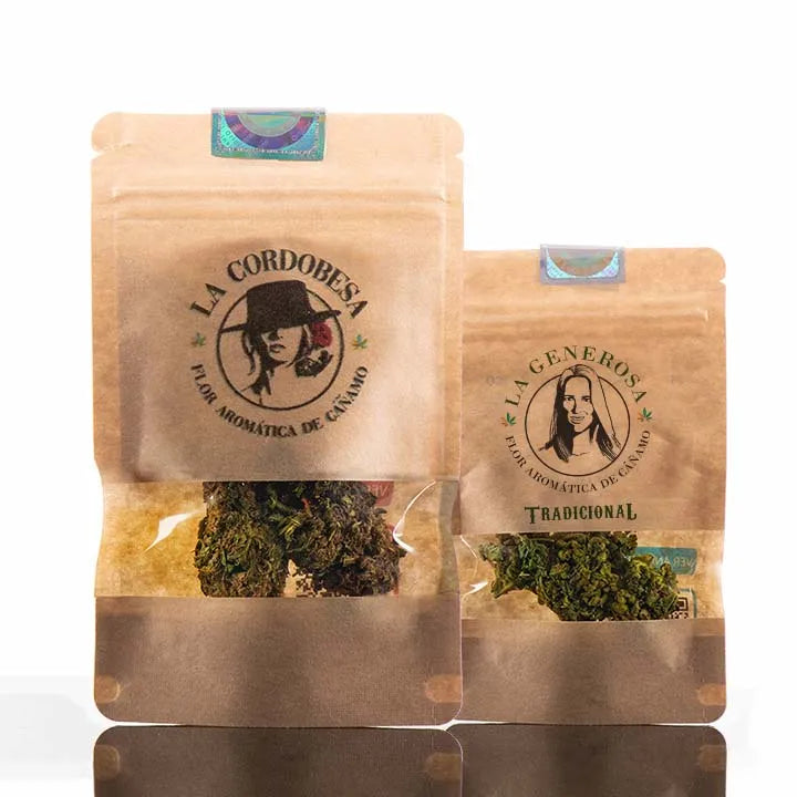 Pack Grindin · Flores CBD La Cordobesa y La Generosa