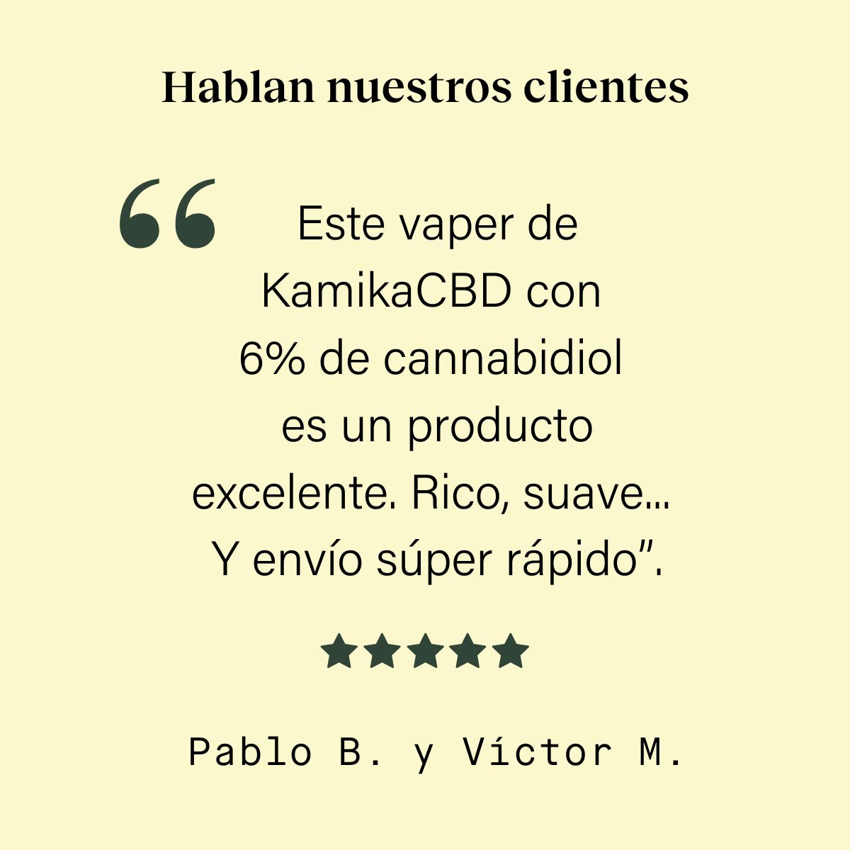 Vapeadores Desechables 6% CBD 2ml · KamikaCBD