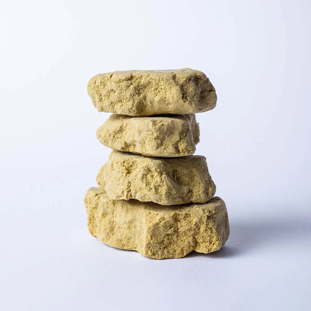 Hash de cânhamo aromático com 16,08% CBD Hash La Cordobesa