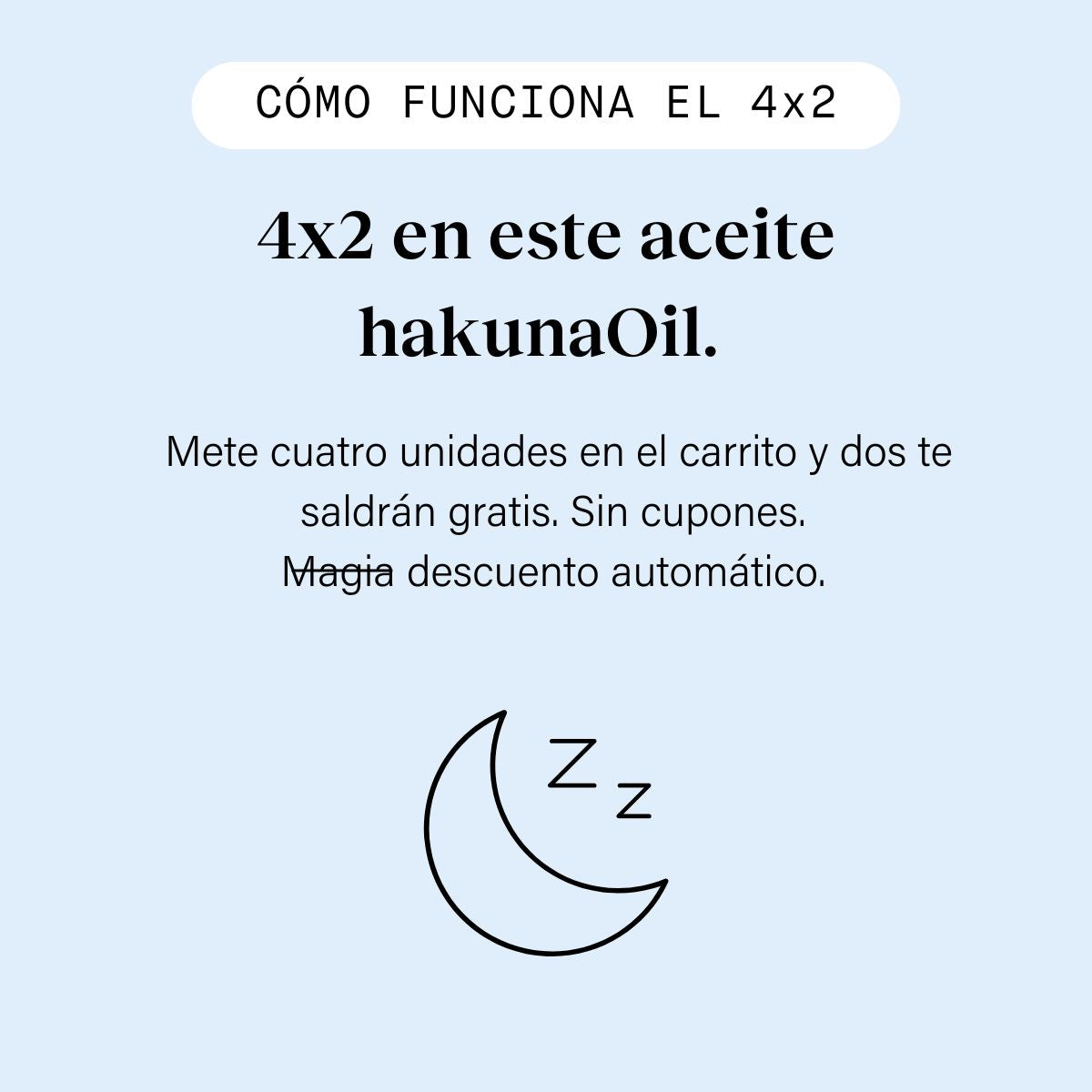 10% de óleo CBD premium com GABA hakunaOil Good Nightzzz