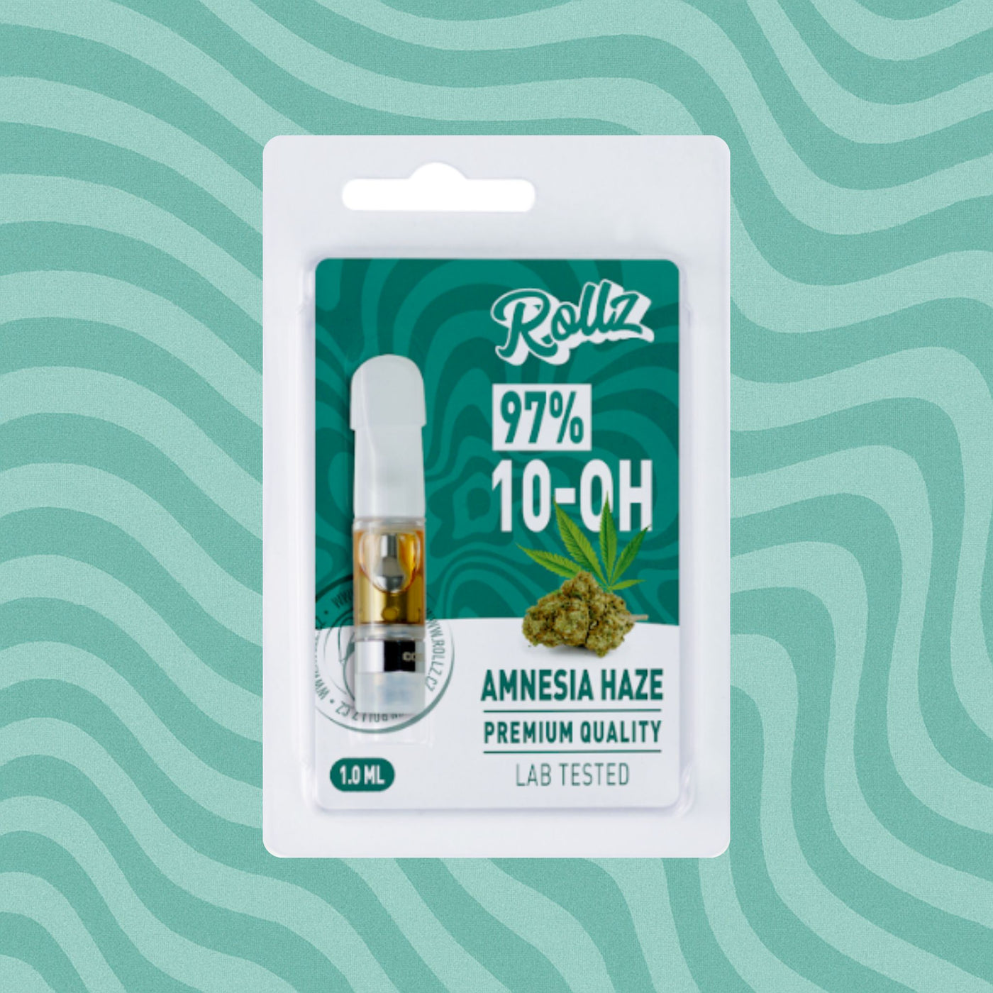 Pack 5 Einwegpatronen 97% 10-OH 1ml (500 Züge) - Rollz
