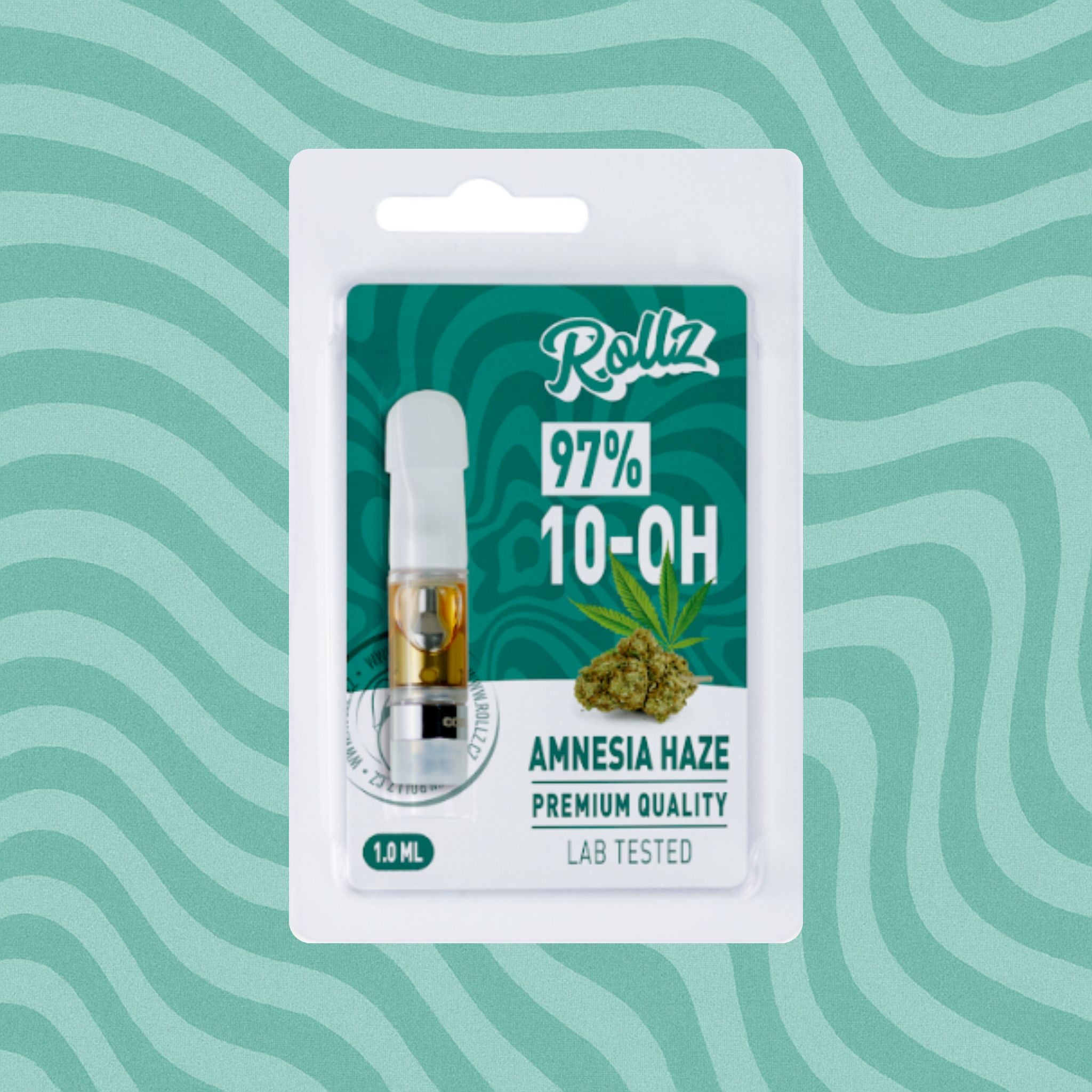 Pack 5 Einwegpatronen 97% 10-OH 1ml (500 Züge) - Rollz