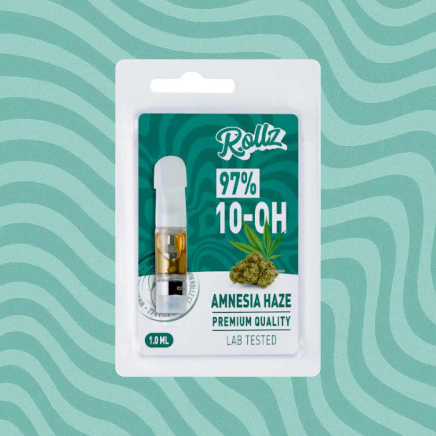 Pack 5 Disposable Cartridges 97% 10-OH 1ml (500 puffs) - Rollz Pack 5 Disposable Cartridges 97% 10-OH 1ml (500 puffs) - Rollz