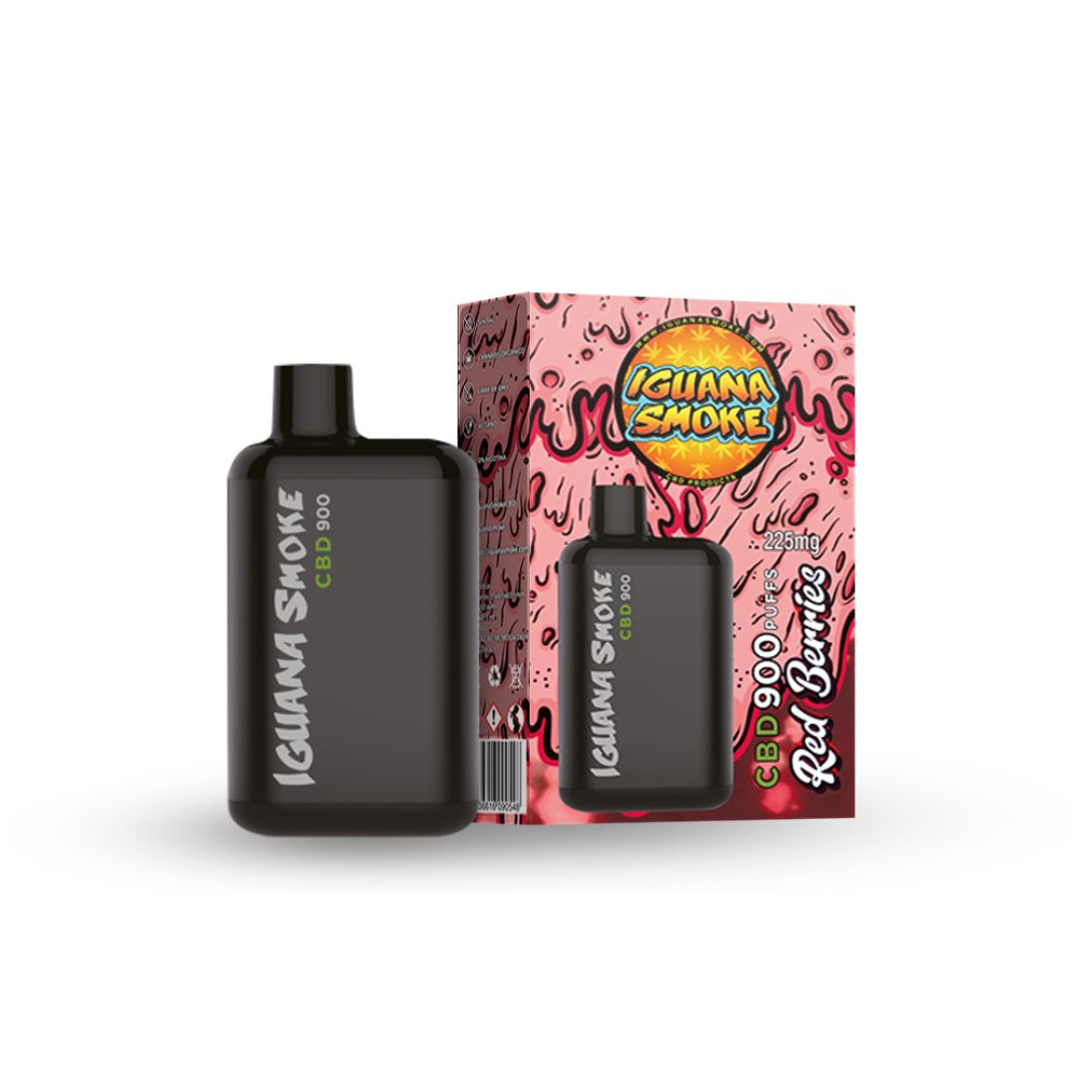 Pack 3 Vapeadores Desechables 6% CBD 3 ml - Iguana Pod Pocket