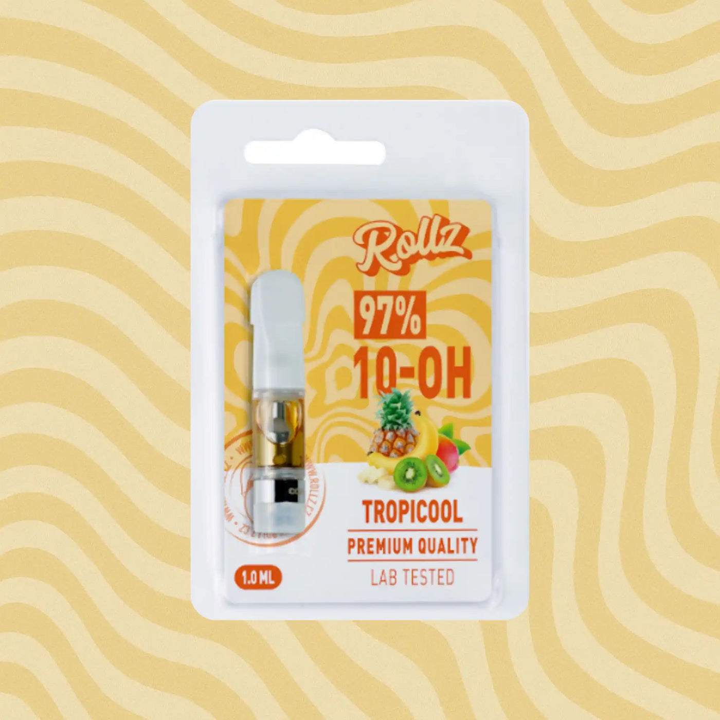 Pack 5 Einwegpatronen 97% 10-OH 1ml (500 Züge) - Rollz