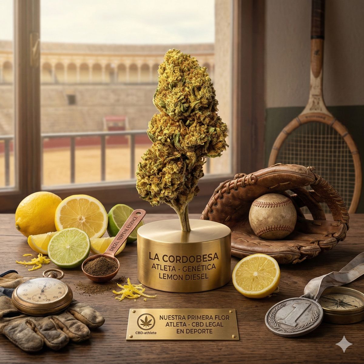 CBD Aromatische Blütenknospe 15,17% La Cordobesa Atleta