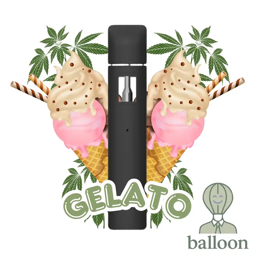 Vapeador Desechable Sativanol 2ml Gelato - Balloon
