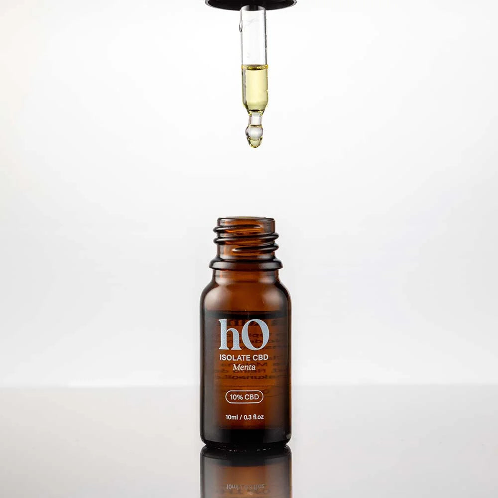 hakunaOil Premium CBD Oil 10% Aroma de menta isolado com base MCT