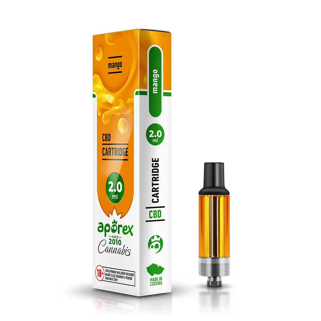 Pack 5 Disposable CBD Cartridges 2ml (600 puffs) - Aporex Pack 5 Disposable CBD Cartridges 2ml (600 puffs) - Aporex