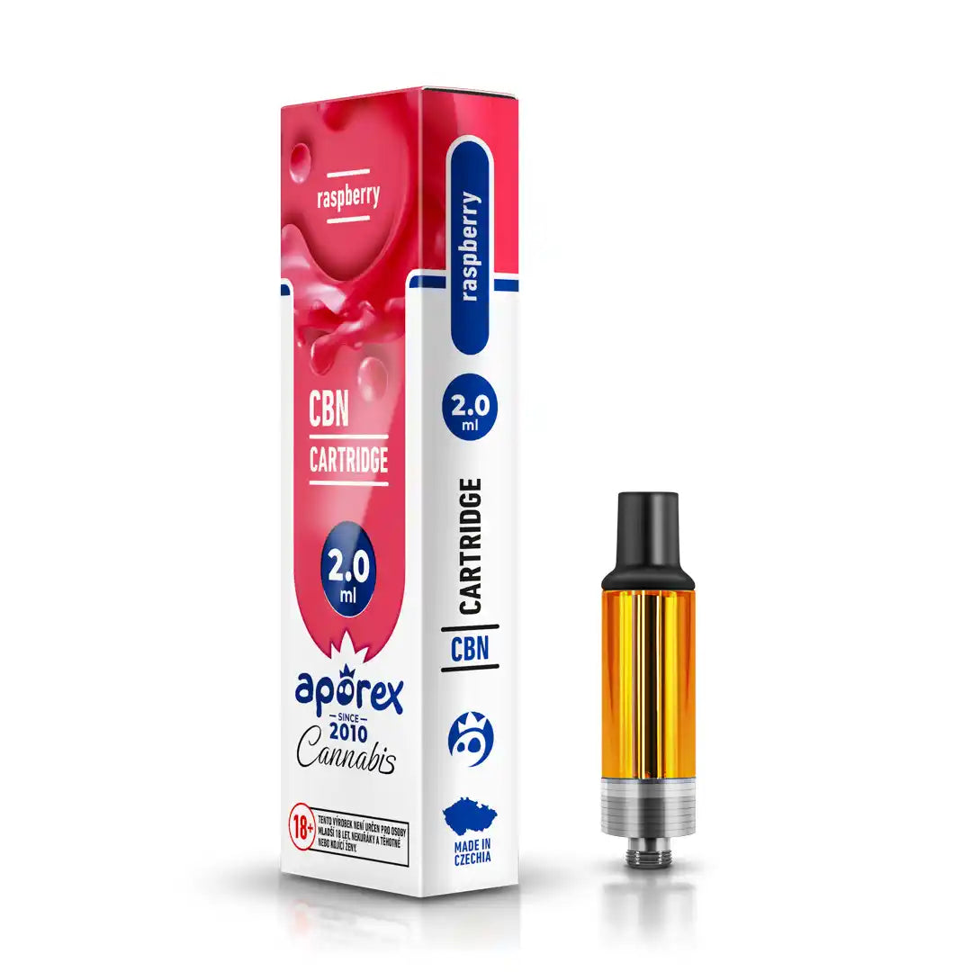 Pack 5 Disposable CBN Cartridges 2ml (600 puffs) - Aporex Pack 5 Disposable CBN Cartridges 2ml (600 puffs) - Aporex