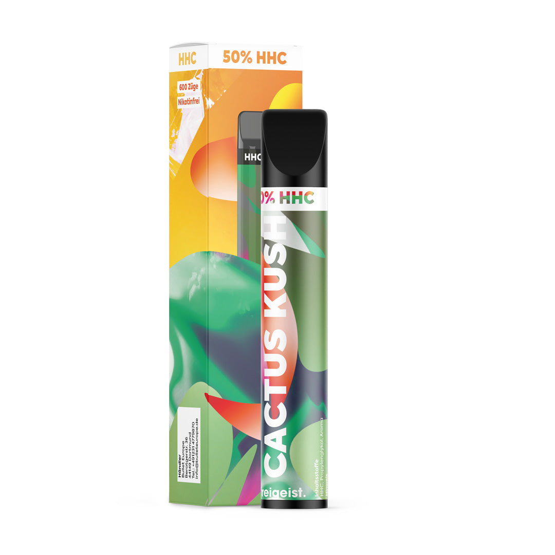 Vaper desechable de HHC al 50% 2ml (600 caladas) - Freigeist