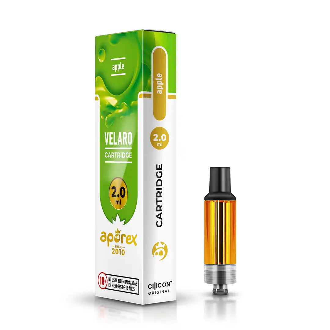 Pack 3 Disposable Cartridges Velaro 8-OH 2ml (600 puffs) - Aporex Pack 3 Disposable Cartridges Velaro 8-OH 2ml (600 puffs) - Aporex