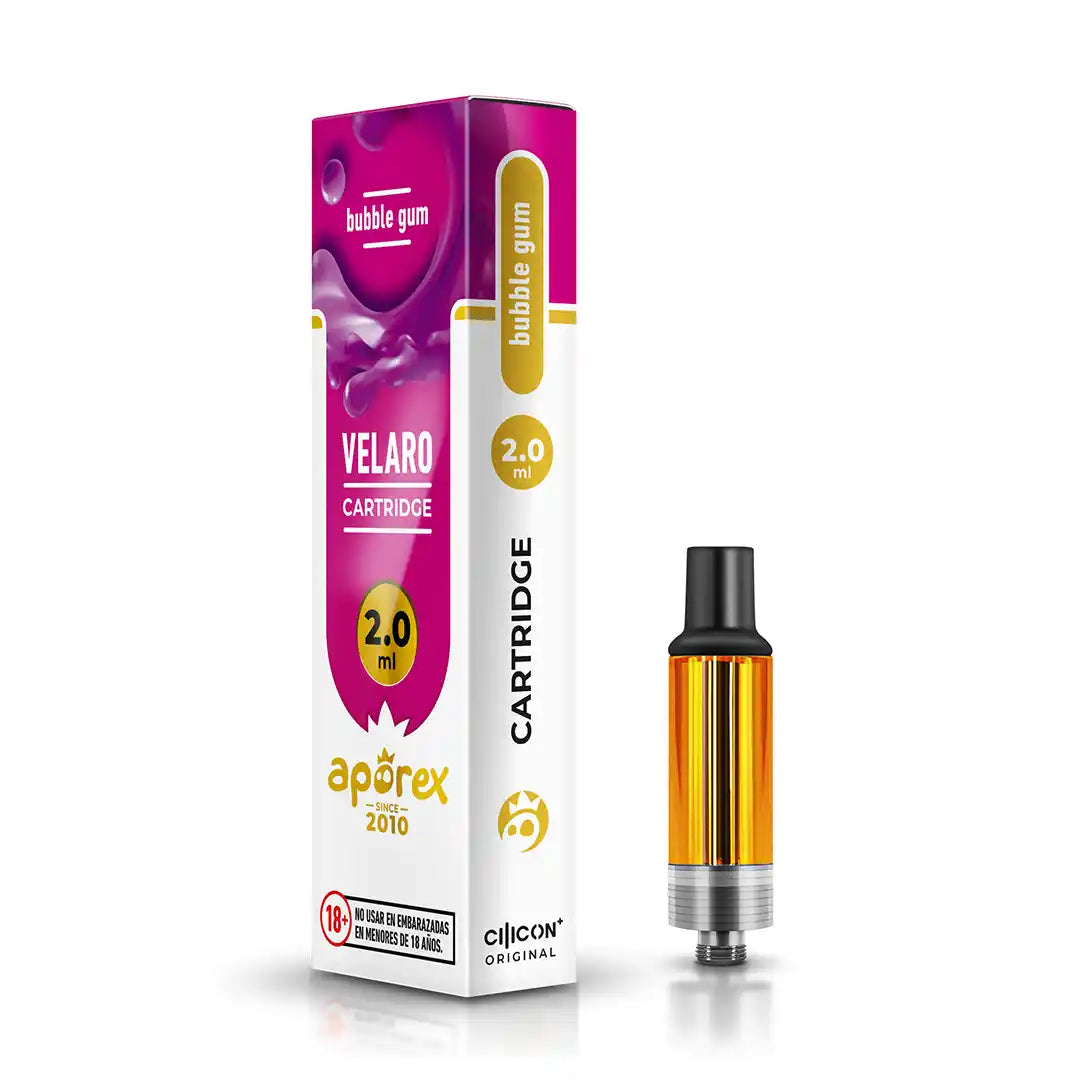 Pack 3 Cartuchos Desechable Velaro 8-OH 2ml (600 caladas) - Aporex