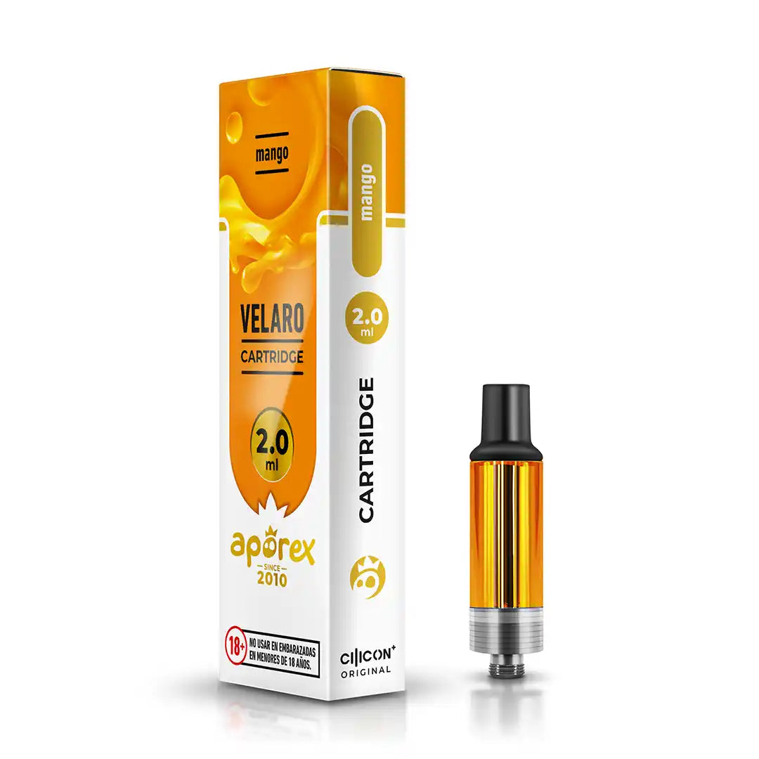 Pack 3 Cartuchos Desechable Velaro 8-OH 2ml (600 caladas) - Aporex