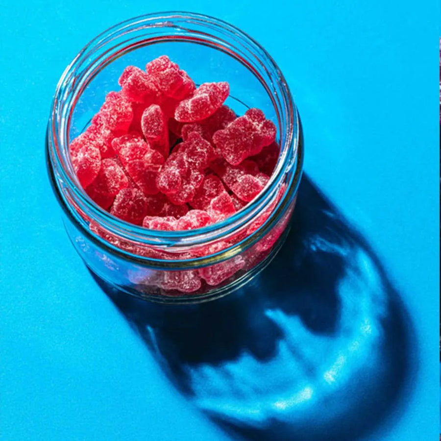 Strawberry Flavored Hemp Gummies | The Cordoba | Hemp Organic Farming and 99% Vegan