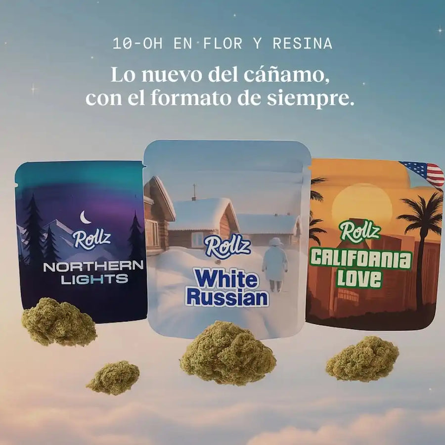 Cogollos de Flor Aromática de 10-OH - Rollz White Russian
