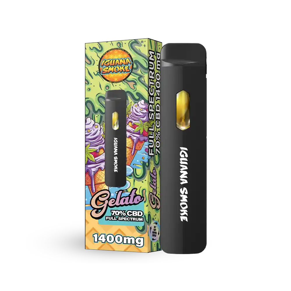 Vapeador Desechable 70% CBD Full Spectrum 2ml - Iguana Pod Pocket