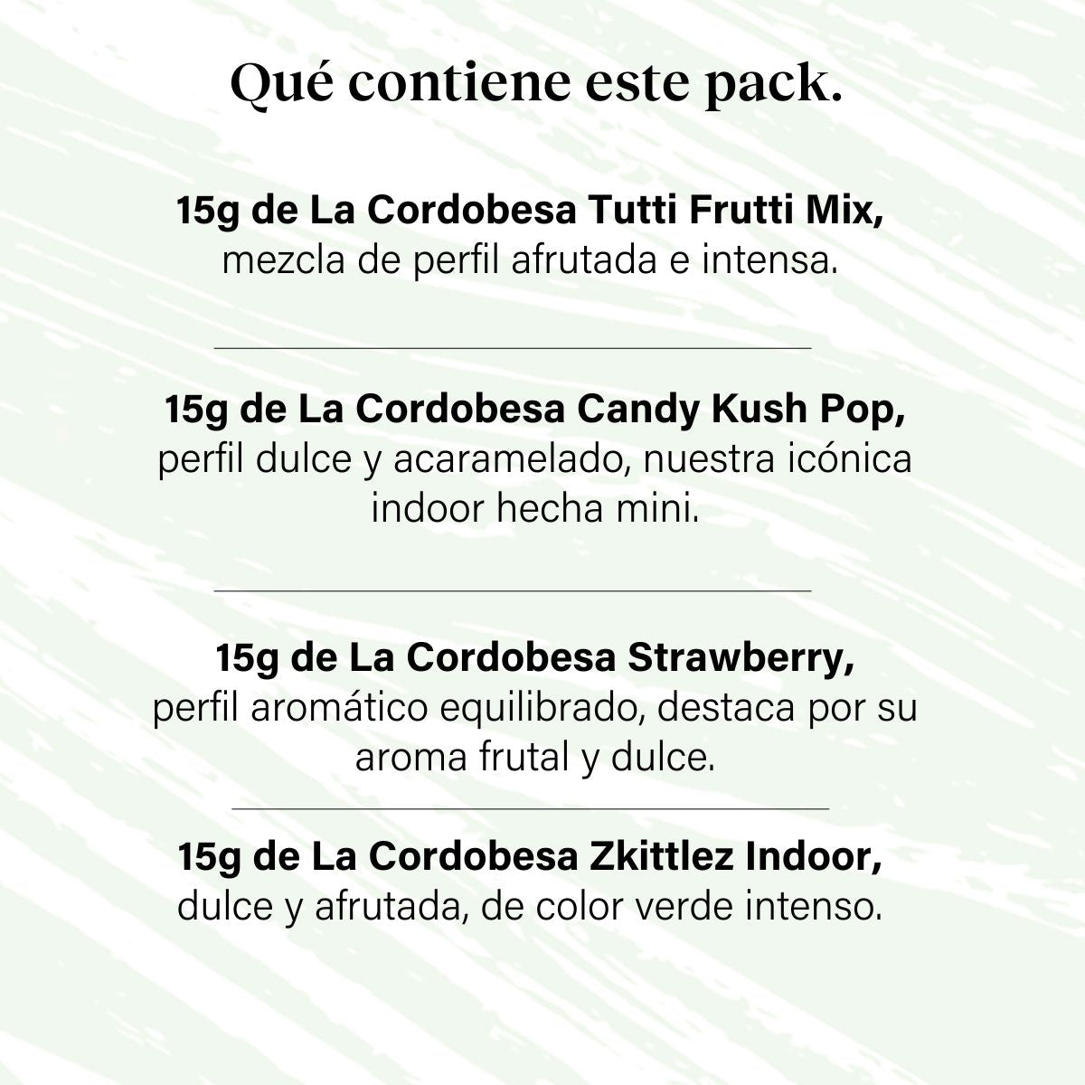 Packung 60g Small Buds Taste Everything - Vielfalt Genetik