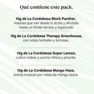 Pacote 60g Brotos Pequenos Experimente Tudo - Genética Variada