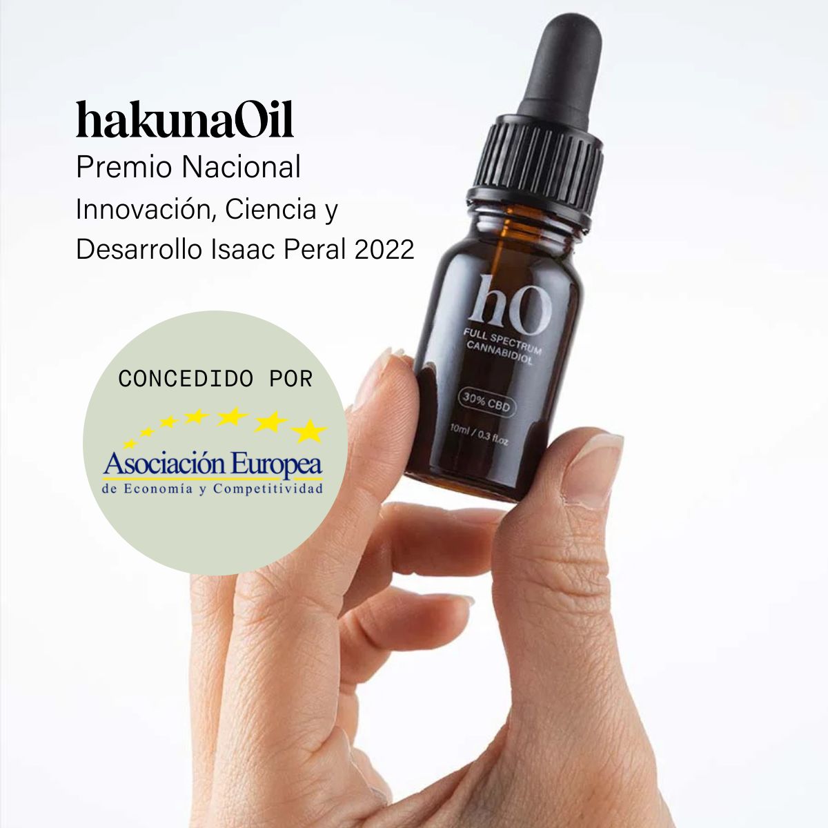 CBD Oil 30% Hakuna Oil - Full Spectrum CBD Oil with MCT base