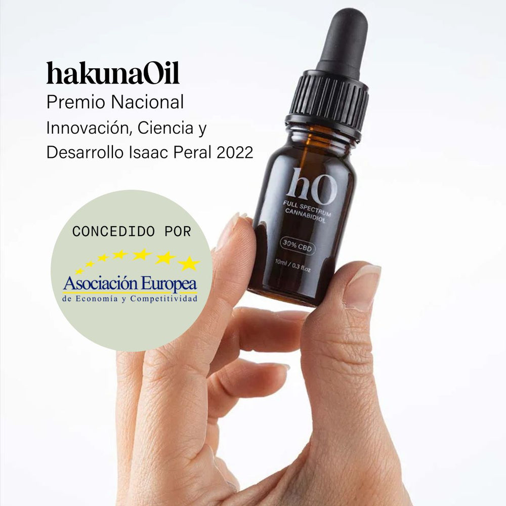 Aceite CBD Premium hakunaOil al 30% Full Spectrum con base MCT