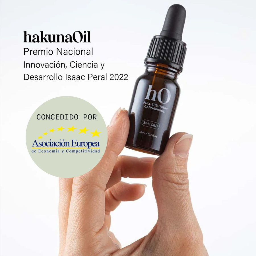 hakunaOil Olio di CBD Premium al 30% a spettro completo con base MCT
