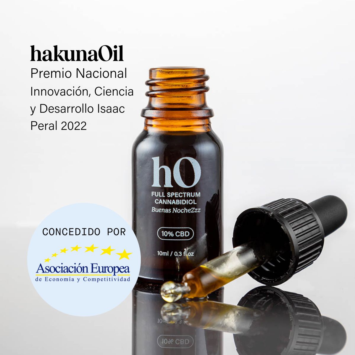 Premium 10% CBD Öl mit GABA hakunaOil Good Nightzzz