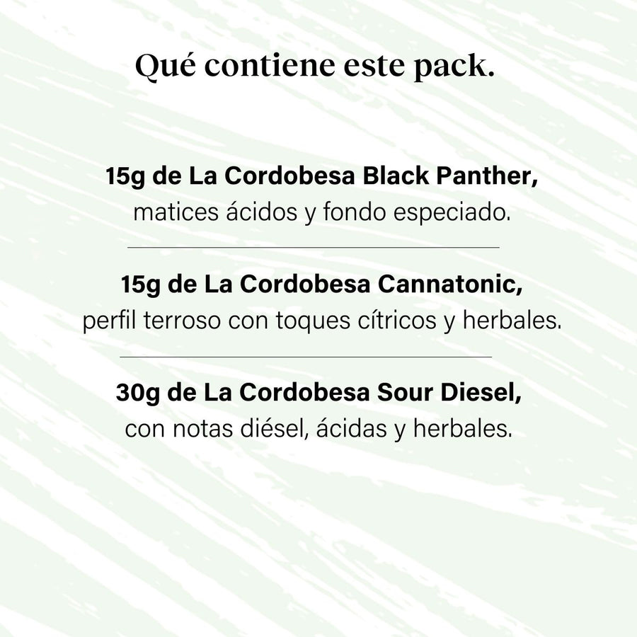 Pack 60g Cogollos Pequeños Pruébalo Todo - Genéticas Variadas