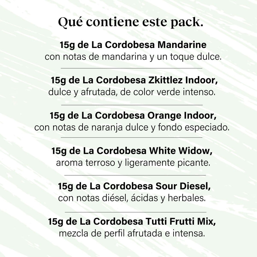 Confezione 90g di gemme piccole Genetica mista - Prova tutto Plus