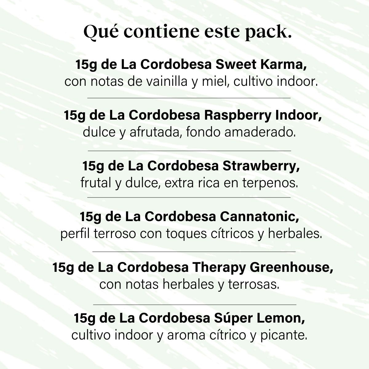 Confezione 90g di gemme piccole Genetica mista - Prova tutto Plus