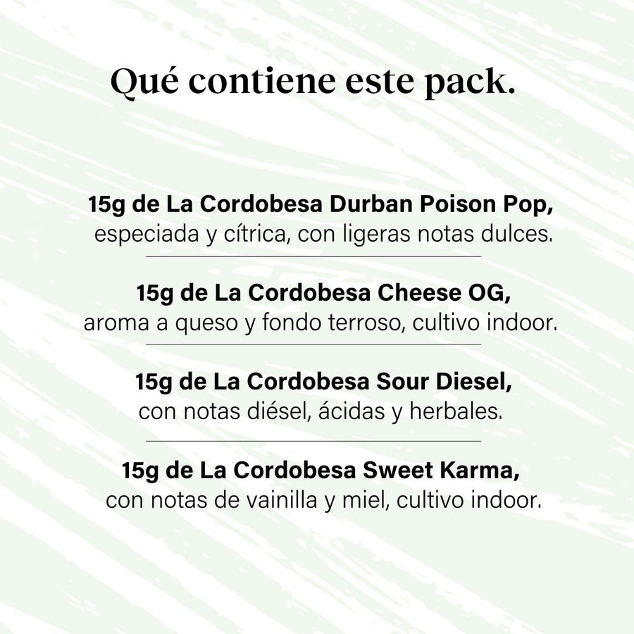 Confezione 60g Piccole gemme Assaggia tutto - Varietà genetica