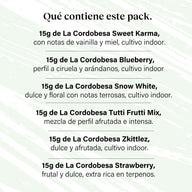 Confezione 90g di gemme piccole Genetica mista - Prova tutto Plus