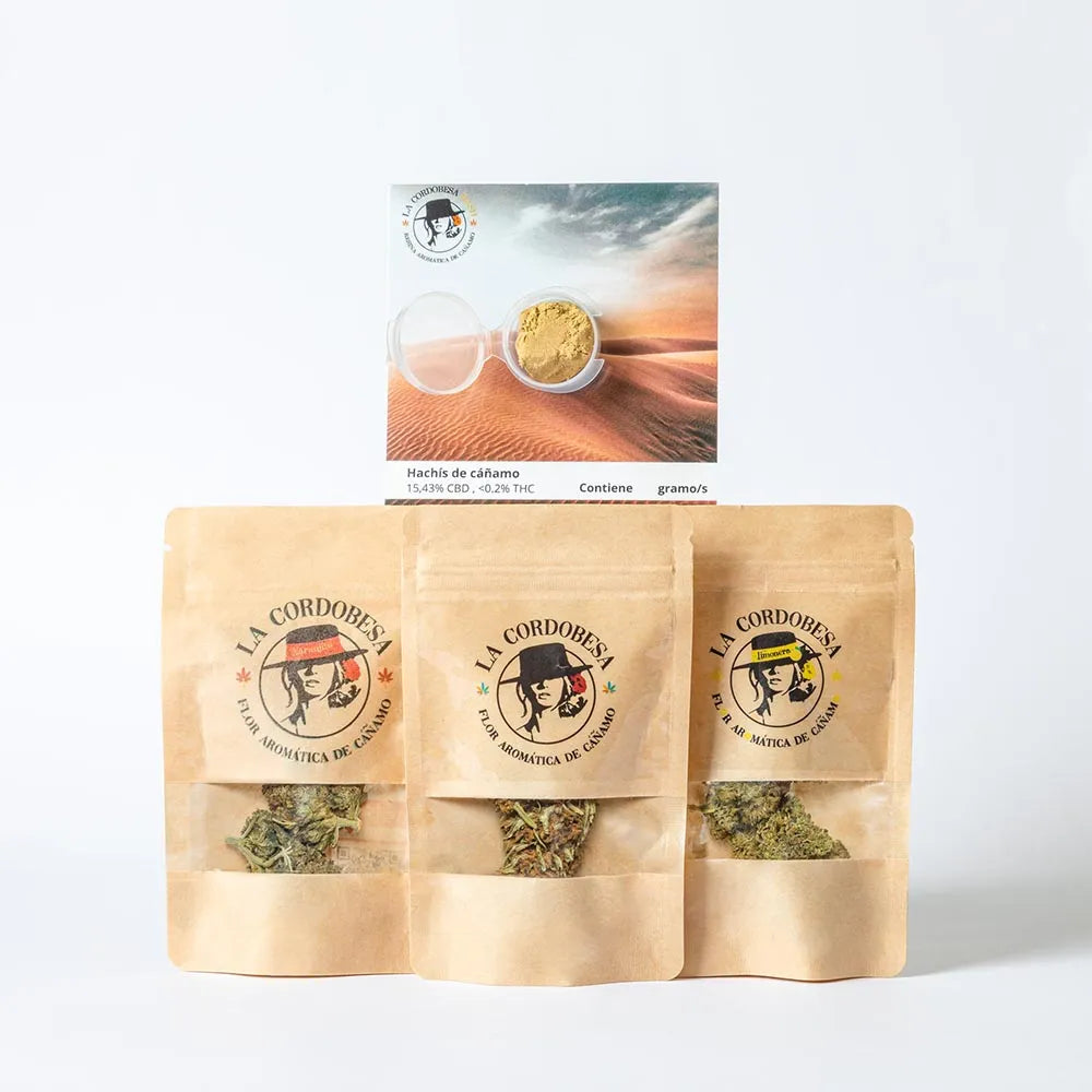 Beach Pack 3 CBD Aromatic Flowers with gift included