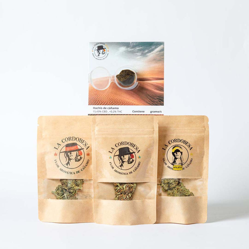 CBD Flower Pack Beach Pack - 3 variedades de citrinos 8g