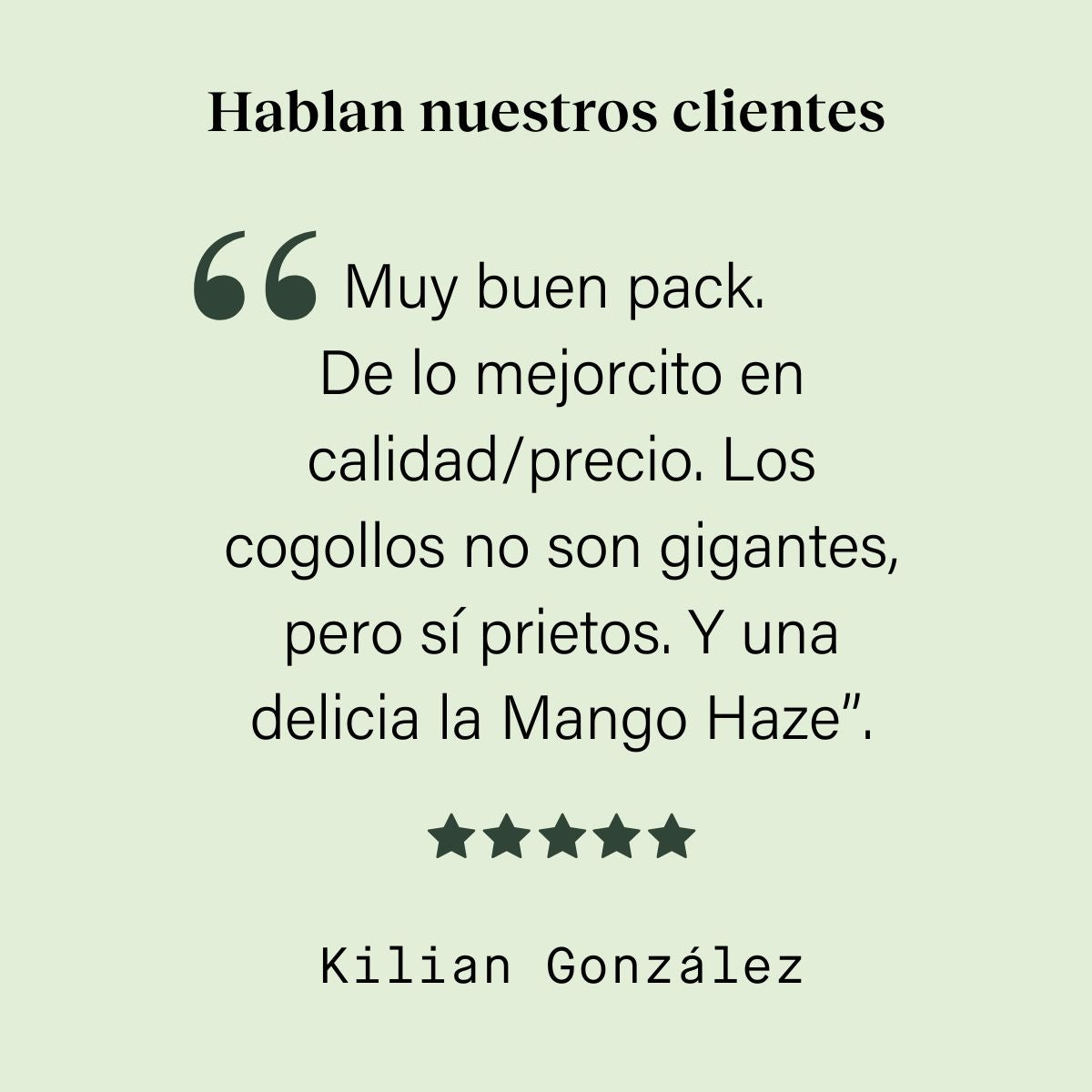 Pacote 90g Small Buds Variedade Genética - Try Everything Plus