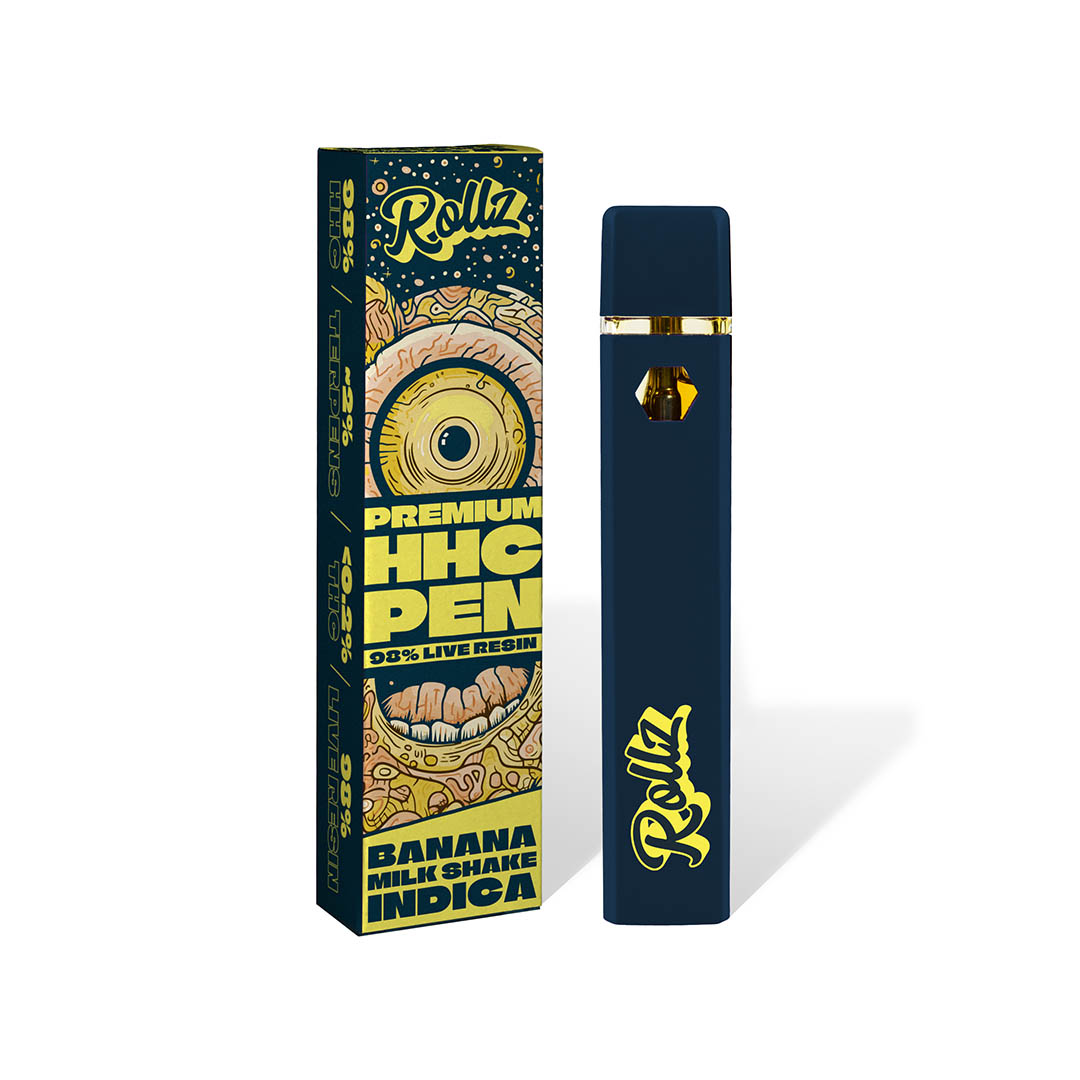 Pack 3 Vapes jetables 98% HHC 2ml (600 bouffées) - Rollz