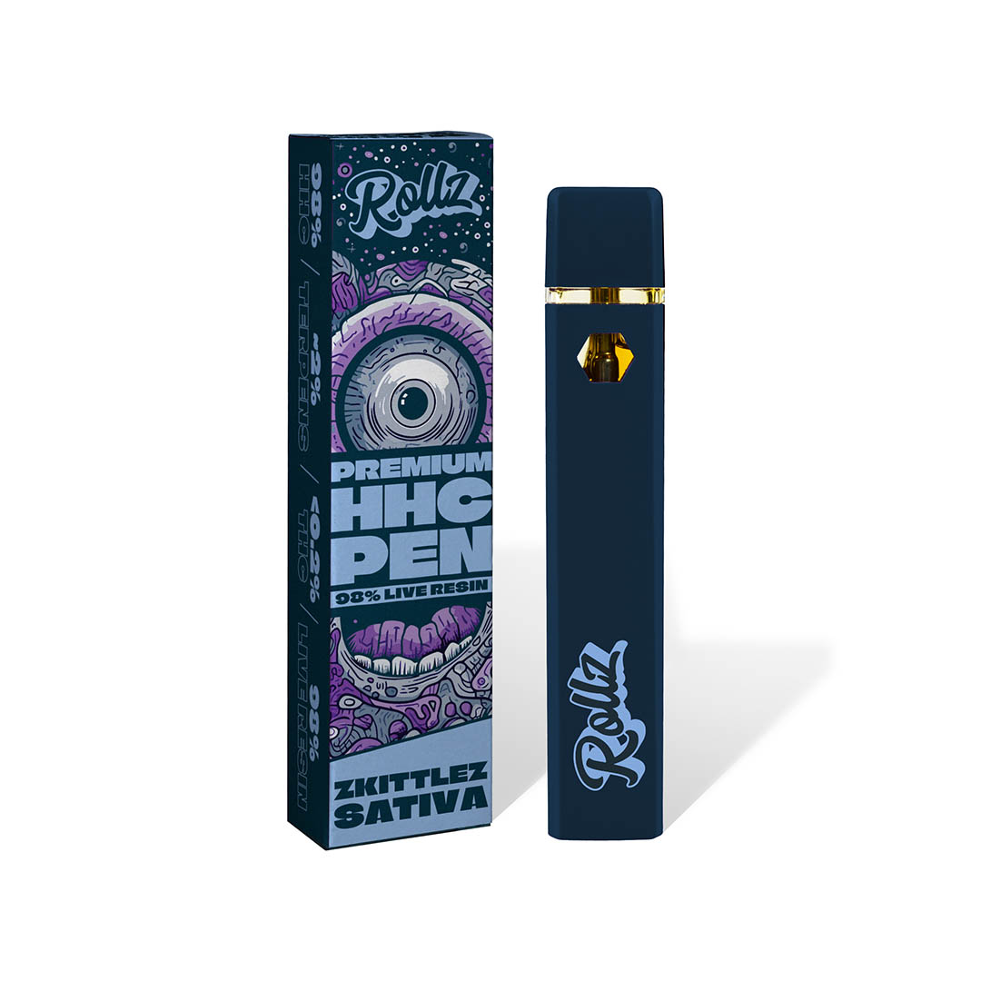 Vaper desechable de HHC al 98% 2ml (600 caladas) - Rollz