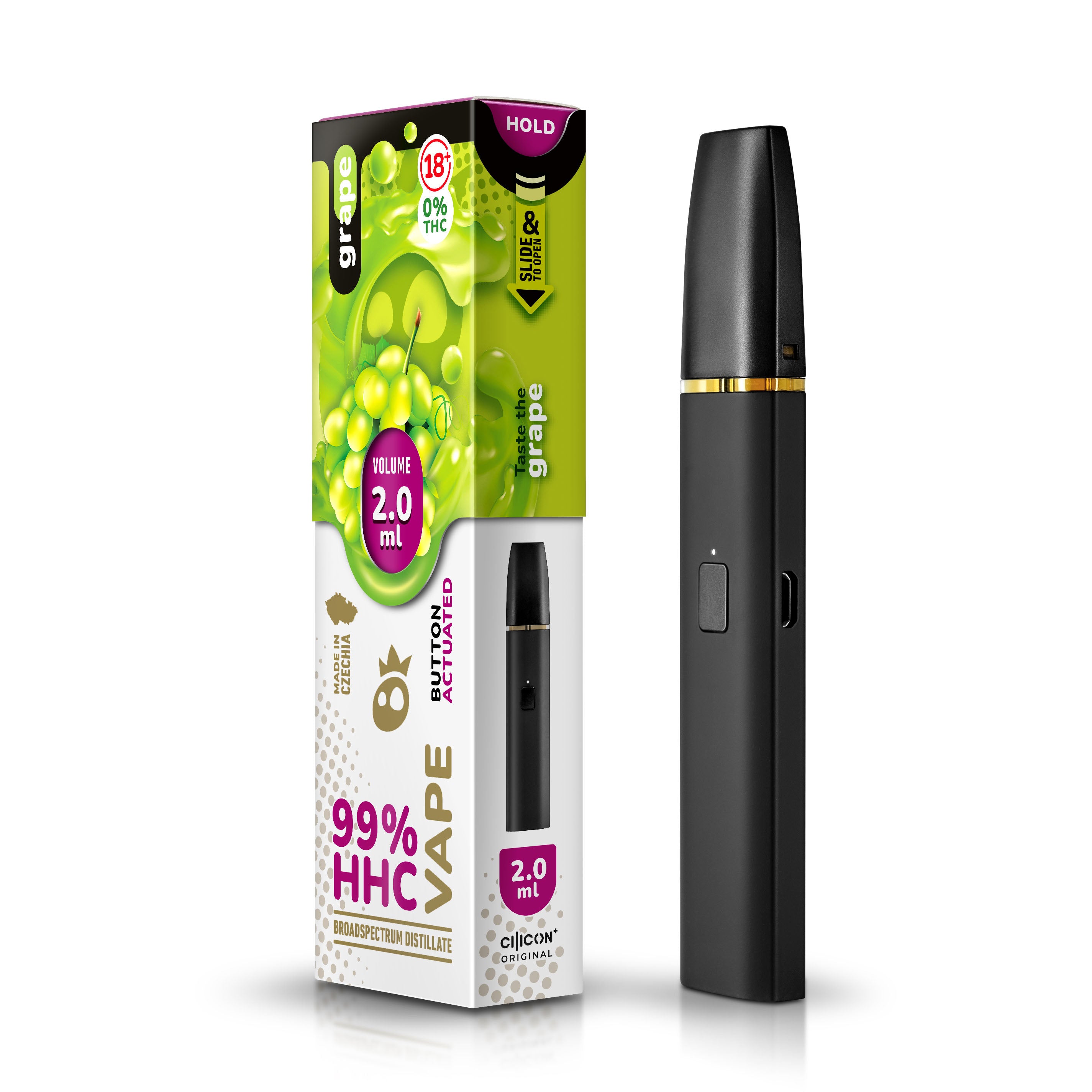 Disposable HHC Vaper 96% 2ml (600 puffs) - Aporex