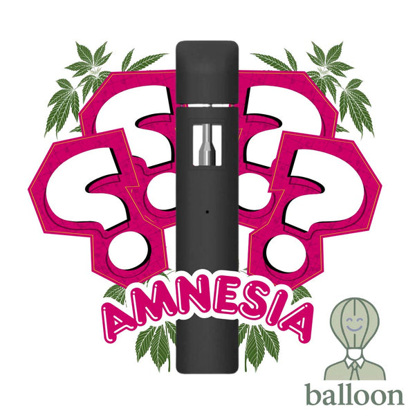 Vapeador Disposable 2ml Amnesia Live Resin Terpenes - Balloon Vapeador Disposable 2ml Amnesia Live Resin Terpenes - Balloon