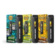 Pack 3 Vapeadores Desechables 70% CBD Full Spectrum 2ml - Iguana Pod Pocket