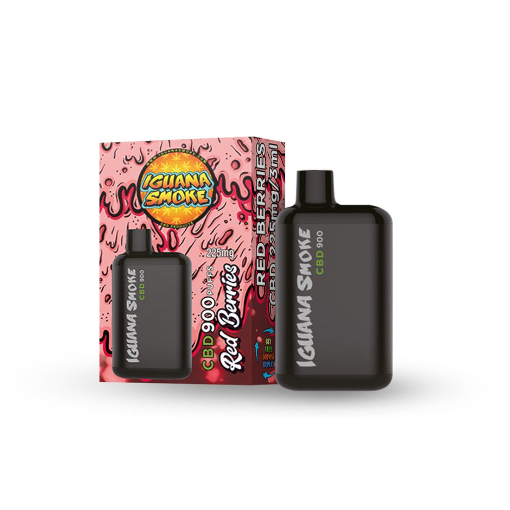 Vapes descartáveis 6% CBD 3 ml - Iguana Pod Pocket